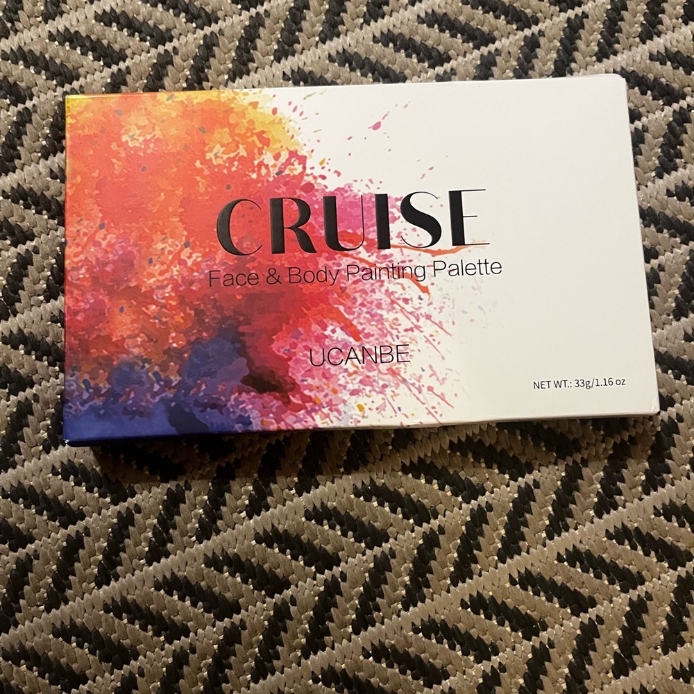CRUISE Face & Body Painting Palette by UCANBE - Vibrant Multicolor